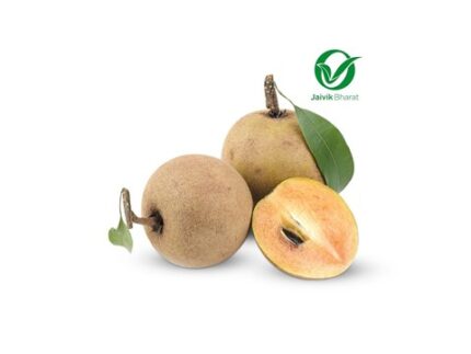Chikoo (Sapota) - Organically Grown, 250 g (4-5 pieces)