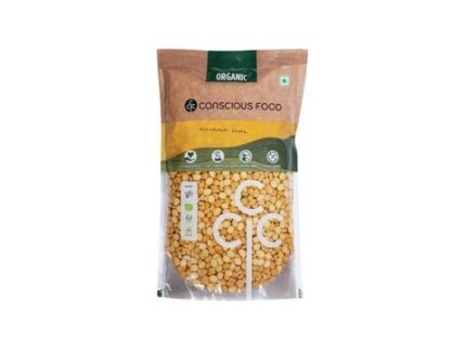 Conscious Food Organic Chana Dal, 500 g