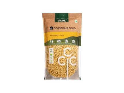 Conscious Food Organic Toor Dal/Toor Dal, 500 g