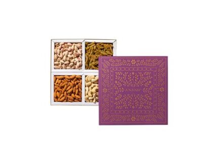 Anand Chand Jharokha Dry Fruits Gift Pack (Variety of 4), 500 g