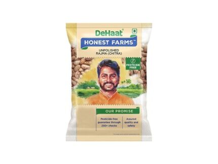 Dehaat Honest Farms Unpolished Pesticide-Free Rajma Chitra, 500 g