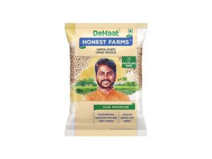 Dehaat Honest Farms Urad (Sabut) Unpolished, 1 kg