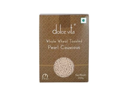 Dolce Vita Whole Wheat Toasted Pearl Couscous, 200 g