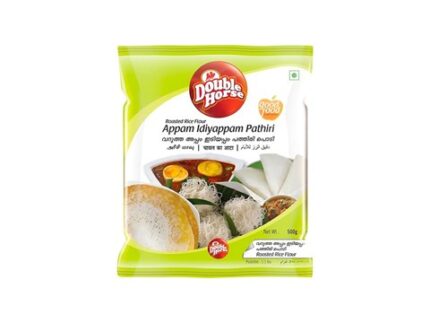 Double Horse Appam Idiyappam Pathiri Rice Flour, 500 g
