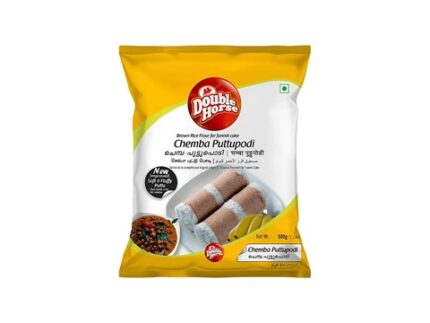 Double Horse Chemba Puttupodi Rice Flour, 500 g