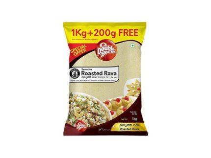 Double Horse Roasted Rava, 1 kg