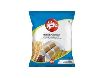 Double Horse Wheat Puttu Podi/ Gehoon Flour, 500 g