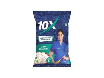 10X Rozana Silver Basmati Rice, 1 kg