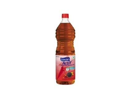Gagan Active Kachi Ghani Mustard Oil, 1 l