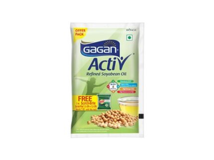 Gagan Active Refined Soyabean Oil, 1 l