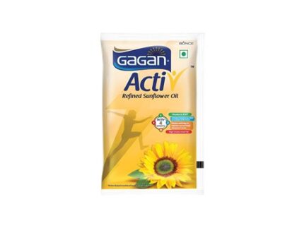 Gagan Active Refined Sunflower Oil, 1 l