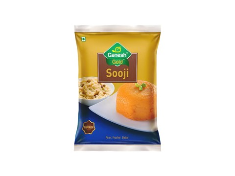 1857_6269_thumb.jpg Ganesh Gold Sooji/Rava, 500 g - Image 1