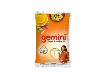 Gemini Filtered Groundnut Oil, 1 l