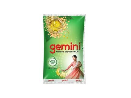 Gemini Refined Soyabean Oil, 1 l
