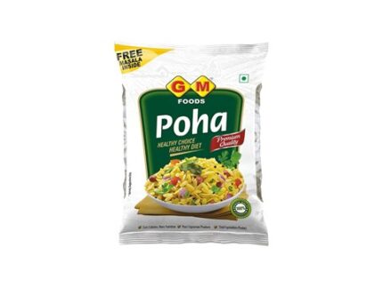 GM Foods Poha - Free Masala Inside, 500 g
