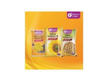GMC Kachi Ghani Mustard Oil - Pack of 2, 2 x 1 l