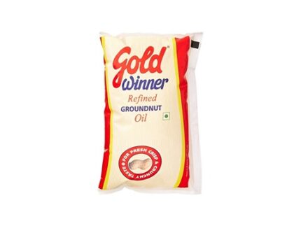 Gold Winner Refined Groundnut Oil, 1 l
