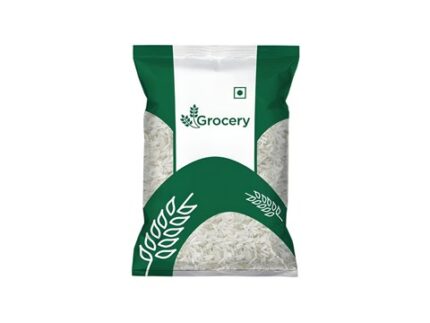 Grocery Premium Raw Sonamasuri Rice (Packet), 5 kg