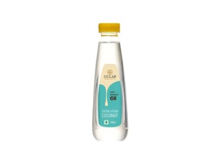 Gulab Cold Pressed Extra Virgin Coconut Oil, 200 ml