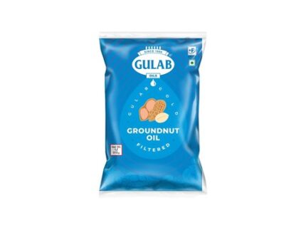 Gulab Filtered Groundnut Oil, 1 l