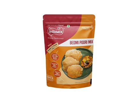 3264_595_thumb.jpg Indimix Bedmi Poori Flour Mix (From the House of Pansari), 500 g - Image 1