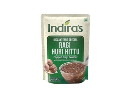 Indira's Popped Ragi Flour, 400 g