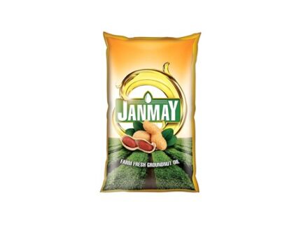 Janmay Farm Fresh Groundnut Oil, 1 l