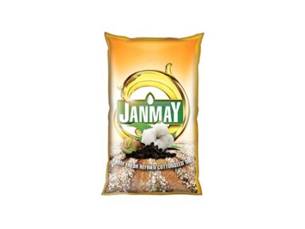 Janmay Farm Fresh Refined Cottonseed Oil, 1 l