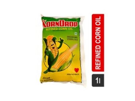 KornDrop Refined Corn Oil, 1 l
