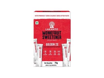 Lakanto Golden 2X Monkfruit Sweetener, 75 g