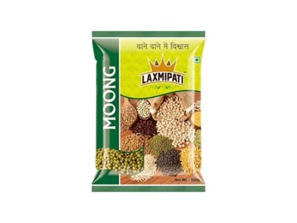 Laxmipati Green Moong (Sabut), 500 g