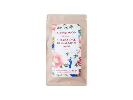 Living Food Chana Dal Organic, 500 g