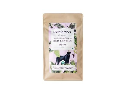 Living Food Masoor Dal Organic, 500 g