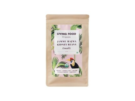 Living Food Organic Jammu Rajma (Small), 500 g