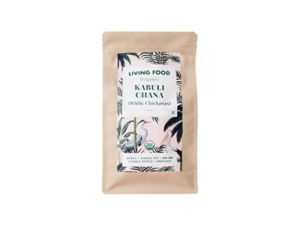 Living Food Organic Kabuli Chana, 500 g