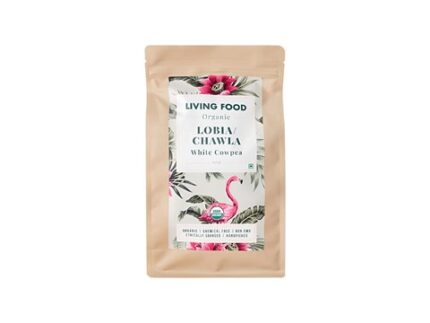 Living Food Organic Lobia Beans, 500 g