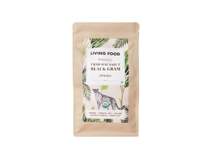 Living Food Urad Dal Organic, 500 g