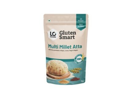 Lo! Foods Gluten Free Atta (Multi Millet Atta), 1 kg