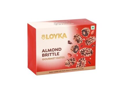 Loyka Almond Brittle Gourmet Dates, 100 g