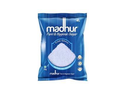 Madhur Pure & Hygienic S30 Sulphurless Sugar, 5 kg
