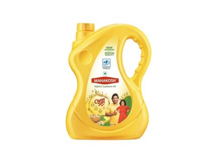 Mahakosh Refined Soyabean Oil, 4.5 Kg