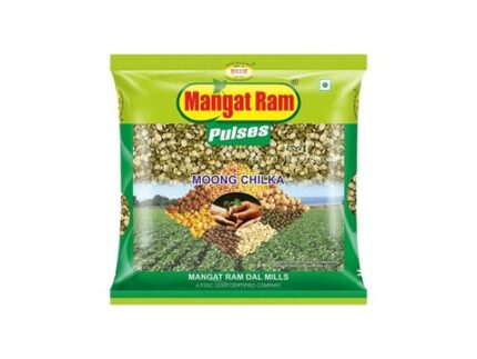 Mangat Ram Green Moong Dal (Chilka), 500 g