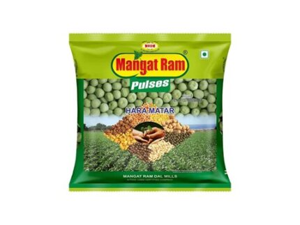 Mangat Ram Pulses Green Dried Peas, 500 g