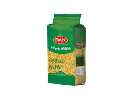 Manna Ethnic Kangi/Foxtail Millet - Pack of 2, 2 x 500 g