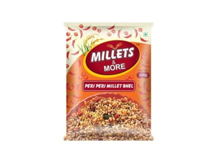 Millets & More Peri Peri Millet Bhel, 150 g
