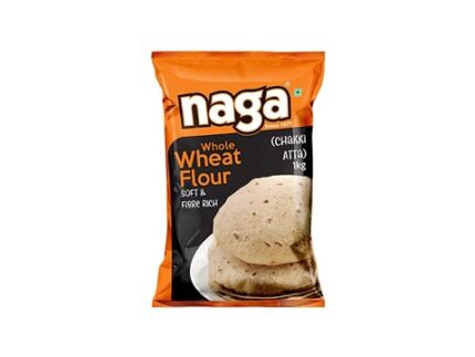 Naga Whole Wheat Atta, 1 kg