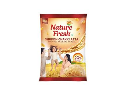 Nature Fresh Shuddh Chakki Atta, 5 kg