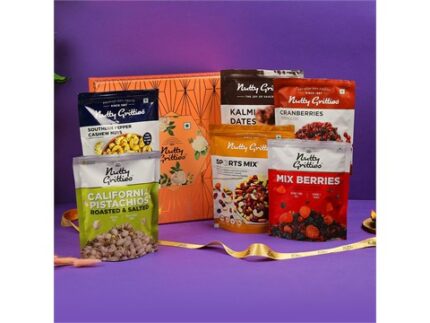 Nutty Gritties Premium Dry Fruit Gift Box (Variety of 6), 1.5 kg