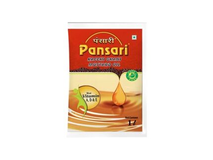 Pansari Kacchi Ghani Mustard Oil, 1 l