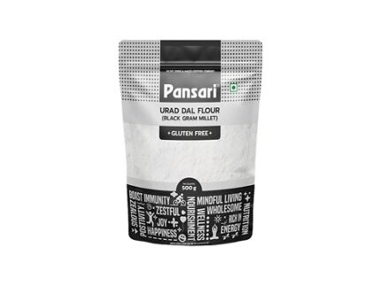 Pansari Urad Dal Flour/Black Gram Millet, 500 g